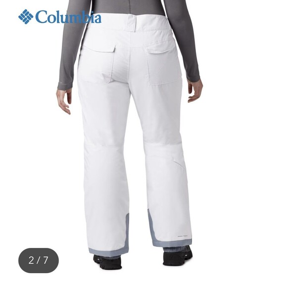 Columbia Bugaboo OH Omni-Heat White Ski Snow Winter Pants Women's Size 3X Sealed - Picture 2 of 9